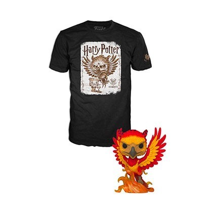 Figuren Pop! Phosphoreszierend und T-shirt Harry Potter Dumbledore Patronus Fawkes Limitierte Auflage Funko Pop Schweiz