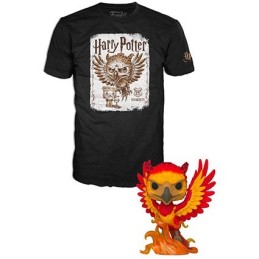 Figur Pop! Glow in the Dark and T-shirt Harry Potter Dumbledore Patronus Fawkes Limited Edition Funko Pop Switzerland