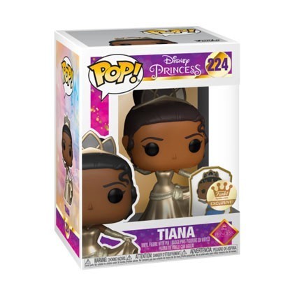 Figurine Pop! Disney La Princesse et la Grenouille Tiana Ultimate Princess Gold avec Pin's Edition Limitée Funko Pop Suisse