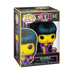 Figurine Pop! Blacklight Elvira Mistress of the Dark Edition Limitée Funko Pop Suisse