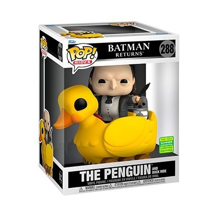 Figur Pop! SDCC 2022 DC Comics Batman Returns Penguin with Duck Ride Limited Edition Funko Pop Switzerland