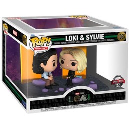 Figurine Pop! Movie Moment Loki TV Loki and Sylvie 2-Pack Edition Limitée Funko Pop Suisse
