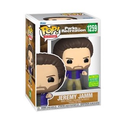 Figurine Pop! SDCC 2022 Parks and Recreation Jeremy Jamm Edition Limitée Funko Pop Suisse