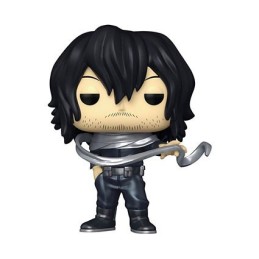 Figurine Pop! Métallique et T-Shirt My Hero Academia Shota Aizawa Edition Limitée Funko Pop Suisse