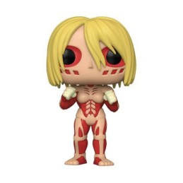 Figurine Pop! 15 cm Phosphorescent L'Attaque des Titans Female Titan Edition Limitée Funko Pop Suisse