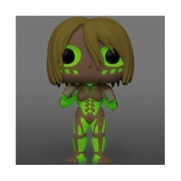 Figurine Pop! 15 cm Phosphorescent L'Attaque des Titans Female Titan Edition Limitée Funko Pop Suisse