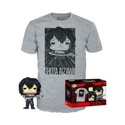 Figurine Pop! Métallique et T-Shirt My Hero Academia Shota Aizawa Edition Limitée Funko Pop Suisse