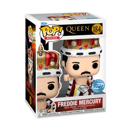 Figuren Pop! Diamond Queen Freddie Mercury King Glitter Limitierte Auflage Funko Pop Schweiz