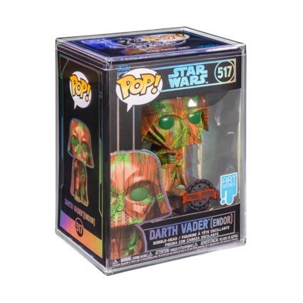 Figurine Pop! Artist Series Star Wars Darth Vader Endor avec Boite de Protection Acrylique Edition Limitée Funko Pop Suisse