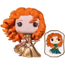 Figuren Pop! Disney Gold Ultimate Princess Brave Merida mit Pin Limitierte Auflage Funko Pop Schweiz