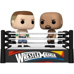 Figurine Pop! Catch WWE Cena contre Rock 2-Pack Edition Limitée Funko Pop Suisse