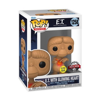 Figuren Pop! Phosphoreszierend E.T. der Ausserirdische E.T. Glow Heart Limitierte Auflage Funko Pop Schweiz