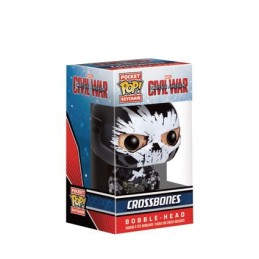 Figurine Pocket Pop Porte clés Captain America III Civil War Crossbones Funko Pop Suisse