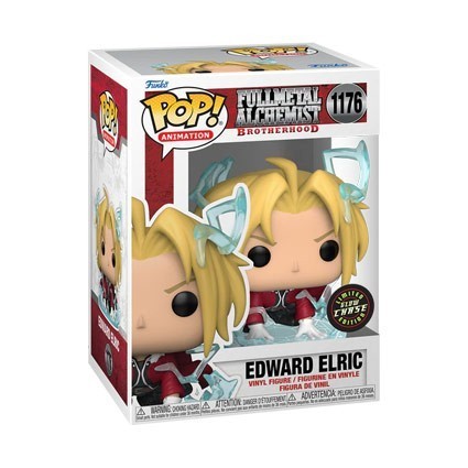 Figurine Pop! Phosphorescent Fullmetal Alchemist Brotherhood Edward Elric Chase Edition Limitée Funko Pop Suisse