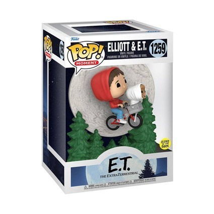 Figuren Pop! Phosphoreszierend Movie Moment E.T. Der Außerirdische Elliot und ET Flying Funko Pop Schweiz