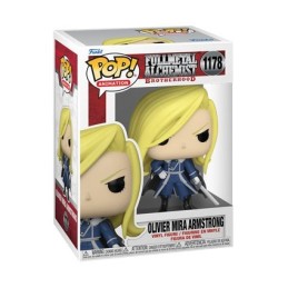 Figurine Pop! Fullmetal Alchemist Brotherhood Olivier Mira Armstrong Funko Pop Suisse