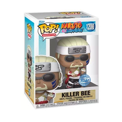 Figurine Pop! Naruto Shippuden Killer Bee Edition Limitée Funko Pop Suisse