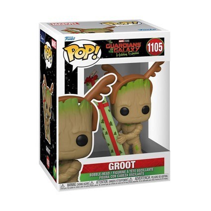 Figurine Pop! Heroes Les Gardiens de la Galaxie Holiday Special Groot Funko Pop Suisse