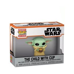 Figuren Pop! Pocket Star Wars The Mandalorian The Child mit Cup Funko Pop Schweiz