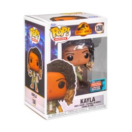 Figurine Pop! Fall Convention 2022 Jurassic World Dominion Kayla Edition Limitée Funko Pop Suisse