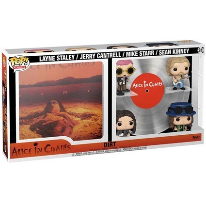 Figuren Pop! Albums Alice in Chains DLX Vinyl Dirt mit Acryl Schutzhülle Funko Pop Schweiz