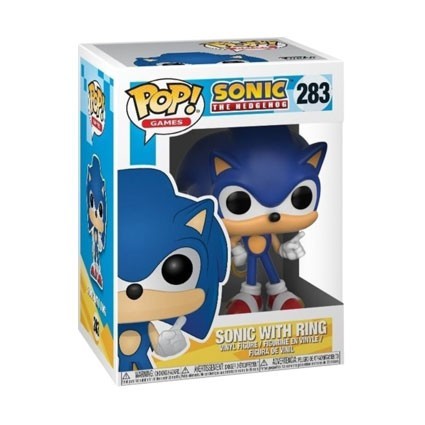 Figur Pop! Games Sonic Sonic with Ring (Vaulted) Funko Pop Switzerland