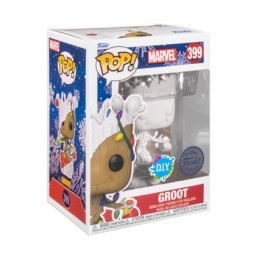 Figur Pop! Guardians of the Galaxy Groot Holiday DIY Limited Edition Funko Pop Switzerland