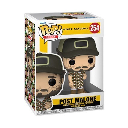 Figurine Pop! Rocks Post Malone Sundress (Rare) Funko Pop Suisse