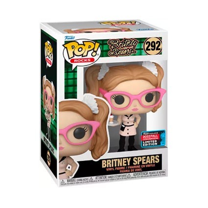 Figurine Pop! Fall Convention 2022 Britney Spears Drive Me Crazy Edition Limitée Funko Pop Suisse