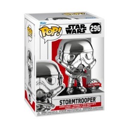 Figurine Pop! Star Wars Stormtrooper Chrome Argent Edition Limitée Funko Pop Suisse