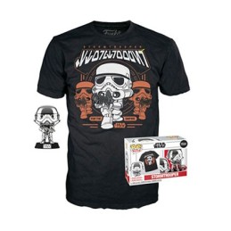 Figuren Pop! Chrome und T-shirt Star Wars Stormtrooper Limitierte Auflage Funko Pop Schweiz