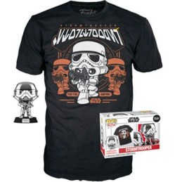 Figurine Pop! Chrome et T-shirt Star Wars Stormtrooper Edition Limitée Funko Pop Suisse