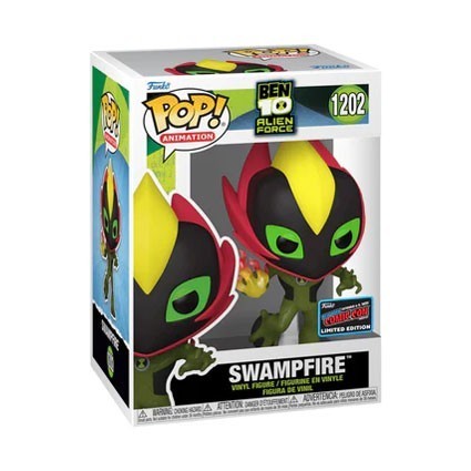 Figuren Pop! Fall Convention 2022 Ben 10 Alien Force Swampfire Limitierte Auflage Funko Pop Schweiz