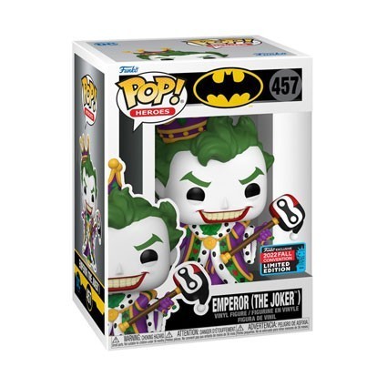 Figurine Pop! Fall Convention 2022 DC Comics Emperor Joker Edition Limitée Funko Pop Suisse