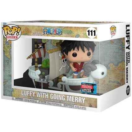 Figur Pop! Rides Fall Convention 2022 One Piece Luffy with the Going Merry Limited Edition Funko Pop Switzerland