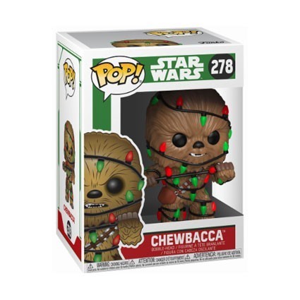 Figuren Pop! Star Wars Holiday Chewbacca with Lights (Selten) Funko Pop Schweiz