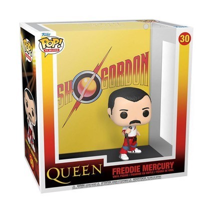 Figurine Pop! Albums Queen Flash Gordon avec Boîte de Protection Acrylique Funko Pop Suisse