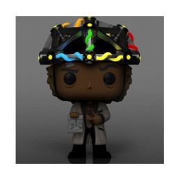 Figurine Pop! Phosphorescent Retour vers le Futur Doc avec Casque Edition Limitée Funko Pop Suisse