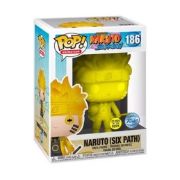 Figurine Pop! Phosphorescent Naruto Shippuden Naruto Six Path Jaune Edition Limitée Funko Pop Suisse