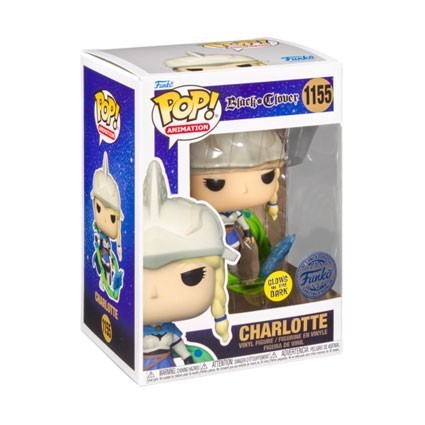 Figur Pop! Glow in the Dark Black Clover Charlotte Roselei Limited Edition Funko Pop Switzerland