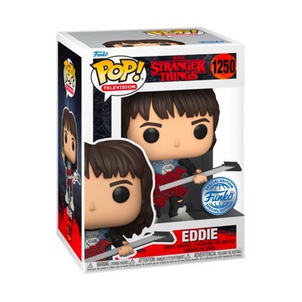 Figur Pop! Stranger Things Eddie with Guitar Limited Edition Funko Pop Switzerland