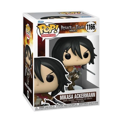 Figuren Pop! Attack on Titan Mikasa Ackerman mit Schwerter Funko Pop Schweiz