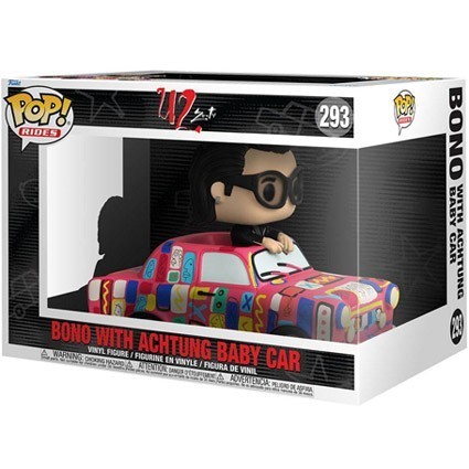 Figurine Pop! Rides Super Deluxe Rocks U2 Voiture avec Bono Funko Pop Suisse