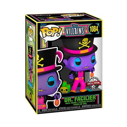 Figuren Pop! BlackLight Disney Villains Doctor Facilier Limitierte Auflage Funko Pop Schweiz