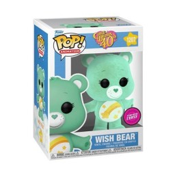 Figur DAMAGED BOX Pop! Flocked Care Bears 40th Anniversary Wish Bear Chase Limited Edition Funko Pop Switzerland