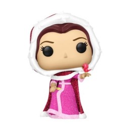 Figurine Pop! Diamond La Belle et la Bête Belle avec Manteau d'Hiver Edition Limitée Funko Pop Suisse