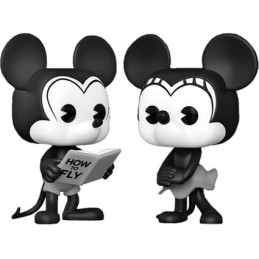 Figurine Pop! Disney Plane Crazy Mickey et Minnie Mouse 2-Pack Edition Limitée Funko Pop Suisse