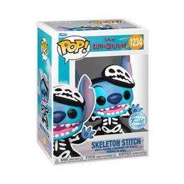 Figurine Pop! Disney Lilo et Stitch Skeleton Stitch Edition Limitée Funko Pop Suisse