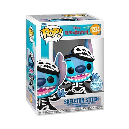 Figuren Pop! Disney Lilo und Stitch Skeleton Stitch Limitierte Auflage Funko Pop Schweiz