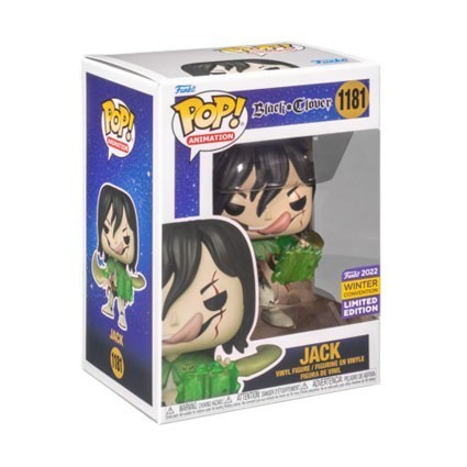 Figurine Pop! Winter Convention 2022 Black Clover Jack Edition Limitée Funko Pop Suisse